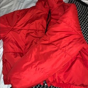 Cropped Puffer / Bomber Jacket